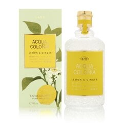 Одеколон 4711 Acqua Colonia Lemon & Ginger EDC для мужчин/женщин, 170 мл цена и информация | Женские духи | pigu.lt