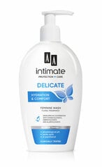 Švelnus intymios higienos prausiklis AA Delicate Creamy Feminine Wash 300 ml цена и информация | Средства для интимной гигиены | pigu.lt