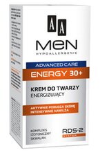 Maitinamasis veido kremas vyrams AA Men Energy 30+ 50 ml kaina ir informacija | Veido kremai | pigu.lt