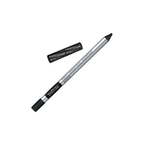 Akių kontūro pieštukas Isadora Perfect Contour Kajal 1.2 g, 60 Black kaina ir informacija | Akių šešėliai, pieštukai, blakstienų tušai, serumai | pigu.lt