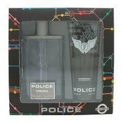 Rinkinys Police Original vyrams: tualetinis vanduo EDT, 100 ml + dušo želė, 100 ml kaina ir informacija | Kvepalai vyrams | pigu.lt