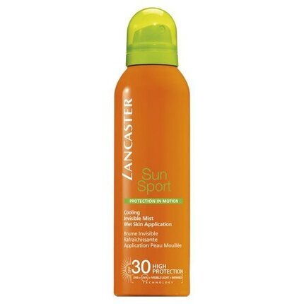 Kūno emulsija nuo saulės SPF30 Lancaster Sun Sport Cooling Invisible Mist, 200 ml kaina ir informacija | Kremai nuo saulės | pigu.lt