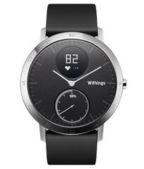 Withings Steel HR 40mm, Черные цена и информация | Смарт-часы (smartwatch) | pigu.lt