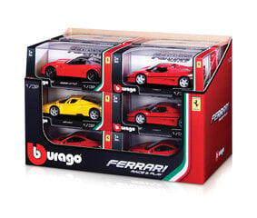 Автомобиль Ferrari Race&Play Bburago 1:32 цена и информация | Игрушки для мальчиков | pigu.lt