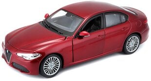 Авто модель Bburago Alfa Romeo Giulia 1:24 цена и информация | Игрушки для мальчиков | pigu.lt