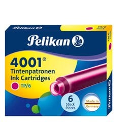 Капсулы Pelikan, розовые, 6 шт. цена и информация | Письменные принадлежности | pigu.lt
