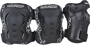Защита для роликовых коньков Tempish Fid 3-комплект защиты (колени, локти, запястья) черный  цена и информация | Защиты | pigu.lt