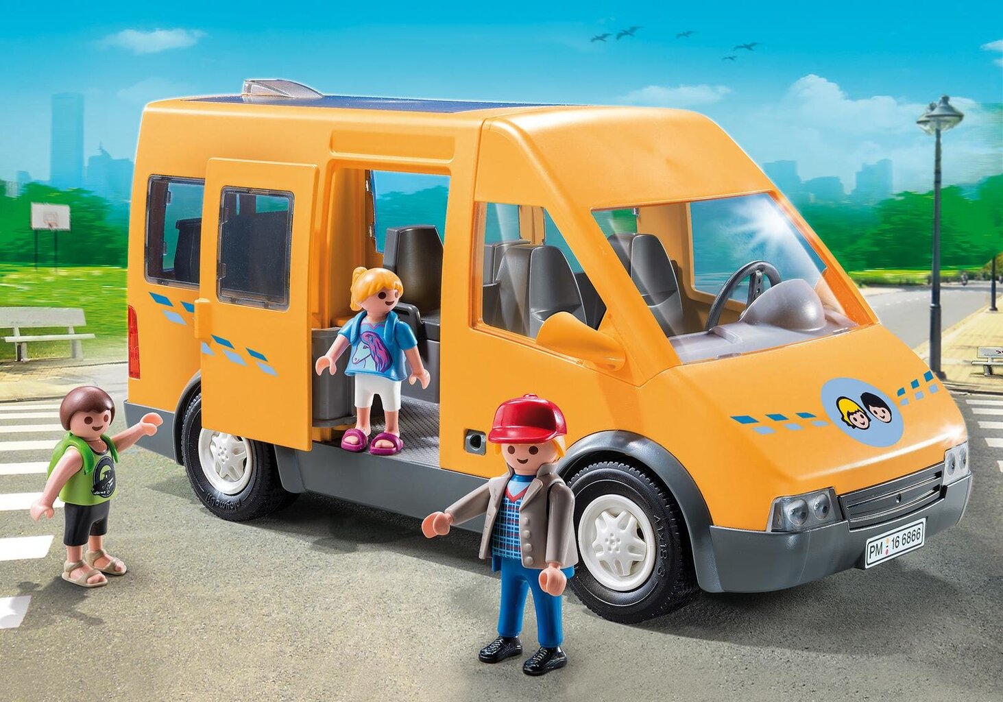 6866 PLAYMOBIL® Mokyklinis autobusas kaina ir informacija | Konstruktoriai ir kaladėlės | pigu.lt