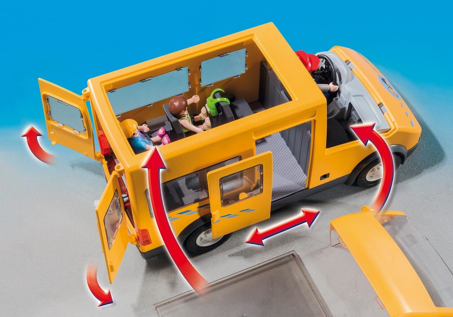 6866 PLAYMOBIL® Mokyklinis autobusas kaina ir informacija | Konstruktoriai ir kaladėlės | pigu.lt