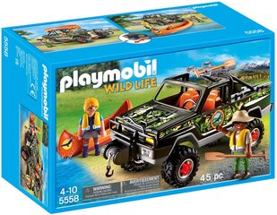 5558 PLAYMOBIL® Wild Life Nuotykių džipas цена и информация | Конструкторы и кубики | pigu.lt