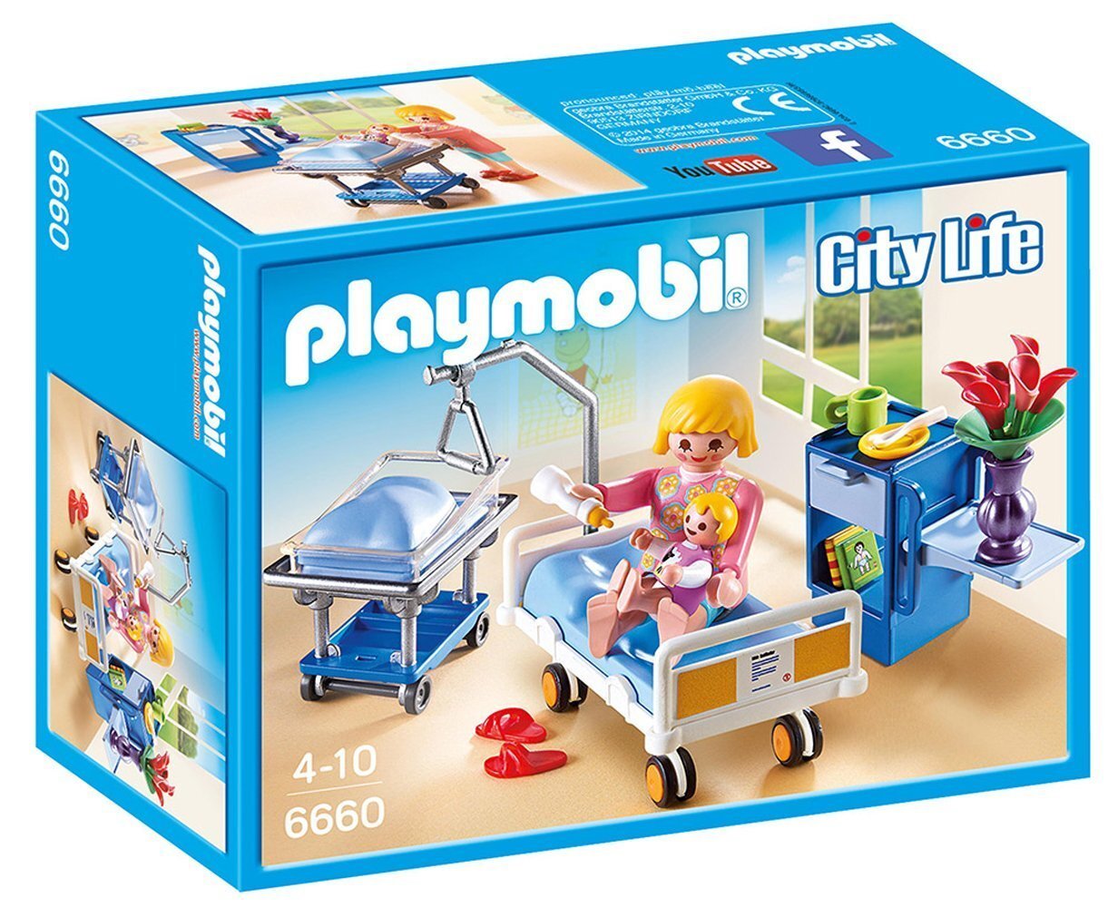 6660 PLAYMOBIL® City Life, Gimdymo palata kaina ir informacija | Konstruktoriai ir kaladėlės | pigu.lt