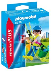 5379 PLAYMOBIL® Special Plus, Langų valytojas kaina ir informacija | Playmobil Vaikams ir kūdikiams | pigu.lt