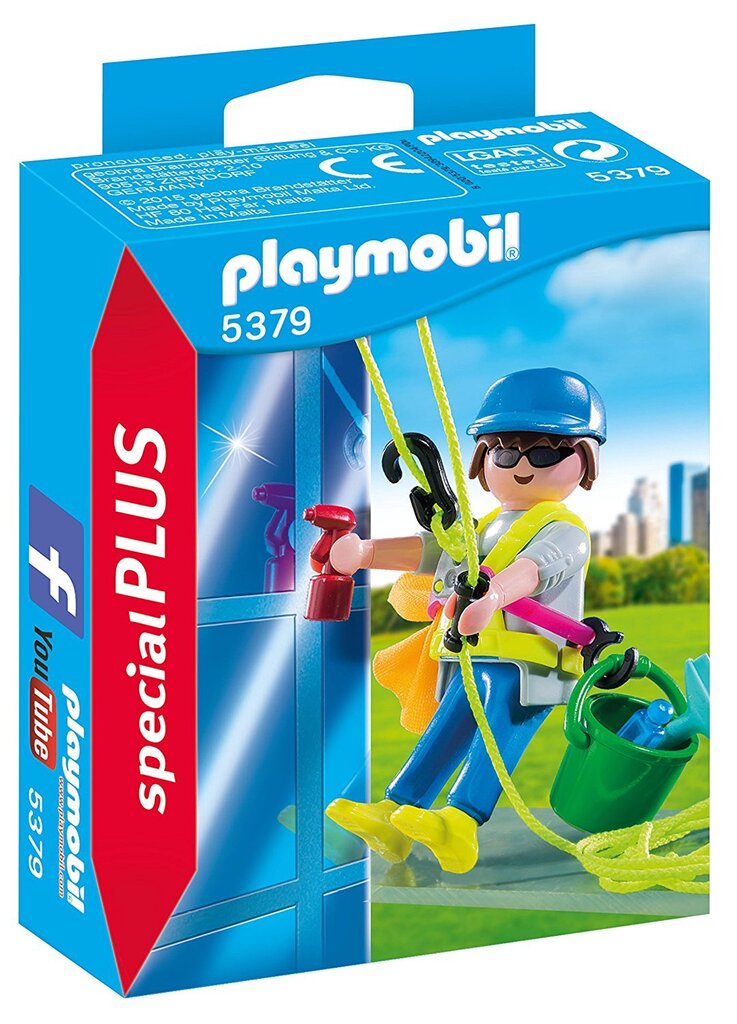 5379 PLAYMOBIL® Special Plus, Langų valytojas цена и информация | Konstruktoriai ir kaladėlės | pigu.lt