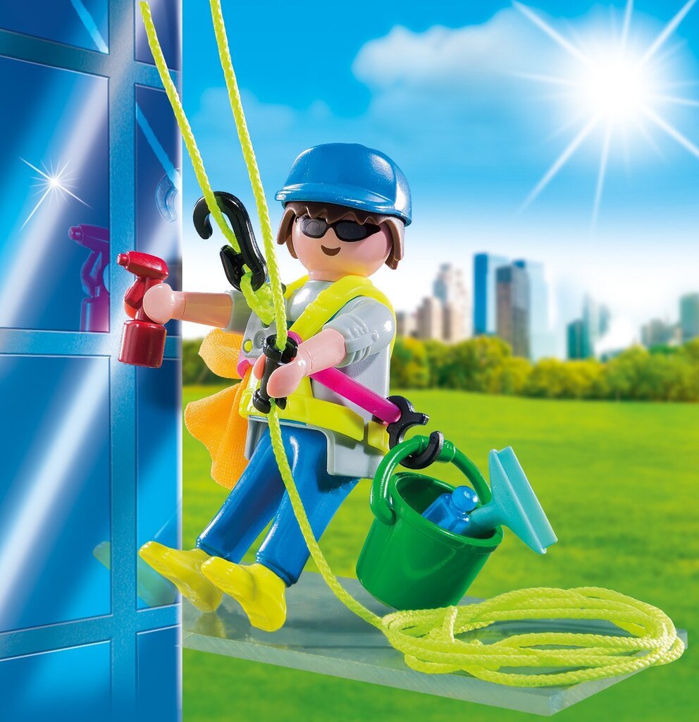 5379 PLAYMOBIL® Special Plus, Langų valytojas цена и информация | Konstruktoriai ir kaladėlės | pigu.lt