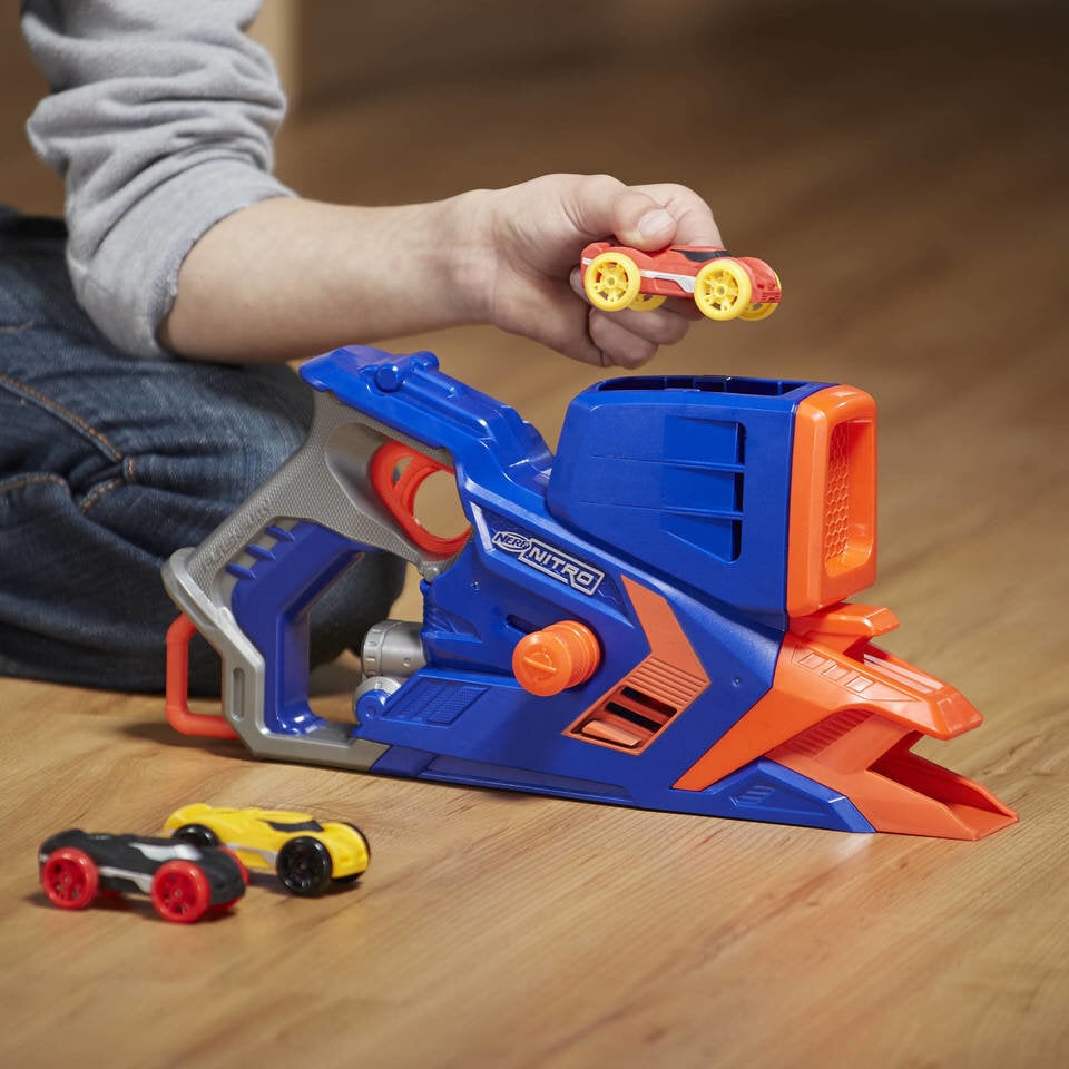 Šautuvas blasteris su paleidikliu Nerf Nitro Flashfury Chaos kaina ir informacija | Žaislai berniukams | pigu.lt
