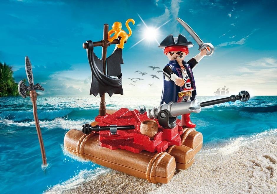 5655 PLAYMOBIL® Pirates, Pirato lagaminėlis цена и информация | Konstruktoriai ir kaladėlės | pigu.lt