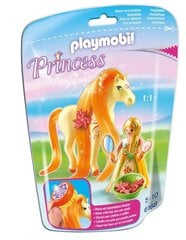 Playmobil Princess 6168 Лошадка для расчесывания Санни цена и информация | Конструкторы и кубики | pigu.lt