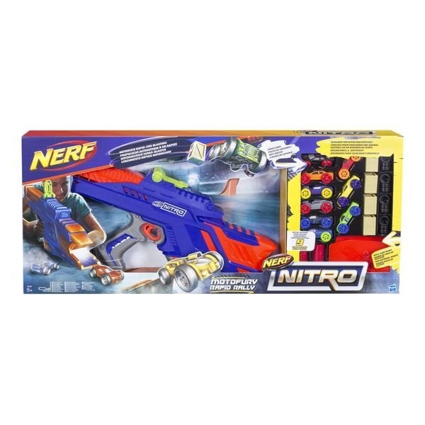 Šautuvas-blasteris Hasbro Nerf Nitro Motofury Rapid Rally, C0787 kaina ir informacija | Žaislai berniukams | pigu.lt