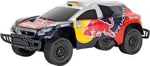 Nuotoliniu būdų valdomas Off Road Peugeot Red Bull Dakar Carrera kaina ir informacija | Žaislai berniukams | pigu.lt