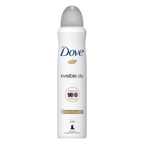 Purškiamas dezodorantas Dove Invisible Dry 48h 250 ml kaina ir informacija | Dezodorantai | pigu.lt