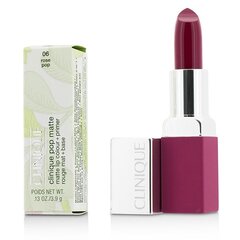 Lūpų dažai bazė Clinique Pop Matte 3.9 g, 06 Rose Pop цена и информация | Помады, бальзамы, блеск для губ | pigu.lt