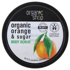 Kūno šveitiklis su apelsinų ekstraktu Organic Shop 250 ml kaina ir informacija | Organic Shop Kvepalai, kosmetika | pigu.lt