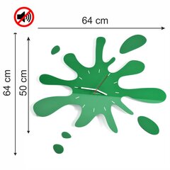 Часы настенные "Клякса" цена и информация | Часы | pigu.lt