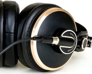ISK HD9999, Черный/золотой цена и информация | Теплая повязка на уши, черная | pigu.lt