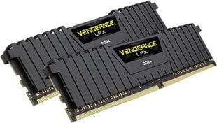 Corsair Vengeance CMK16GX4M2Z3200C16 цена и информация | Оперативная память (RAM) | pigu.lt