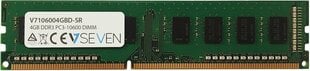 V7 DDR3 4GB, 1333MHz, CL9 (V7106004GBD-SR) kaina ir informacija | Operatyvioji atmintis (RAM) | pigu.lt