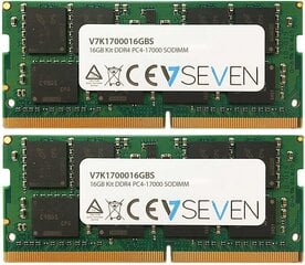 V7 DDR4 2x8GB, 2133MHz, CL15 (V7K1700016GBS) kaina ir informacija | Operatyvioji atmintis (RAM) | pigu.lt