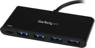 StarTech HB30C4AFPD цена и информация | Адаптеры, USB-разветвители | pigu.lt