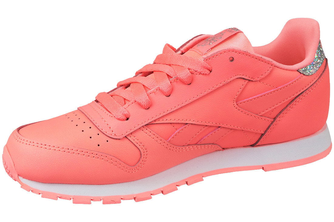 Reebok moteriški sportiniai batai Classic Leather BS8981, rožiniai цена и информация | Sportiniai bateliai, kedai moterims | pigu.lt