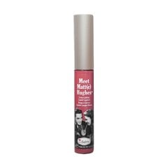 Ilgai išliekantys skysti lūpų dažai TheBalm Cosmetics Meet Matt(e) Hughes 7.4 ml, Brilliant kaina ir informacija | Lūpų dažai, blizgiai, balzamai, vazelinai | pigu.lt