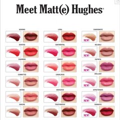 Ilgai išliekantys skysti lūpų dažai TheBalm Cosmetics Meet Matt(e) Hughes 7.4 ml, Brilliant kaina ir informacija | Lūpų dažai, blizgiai, balzamai, vazelinai | pigu.lt