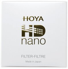 Hoya поляризационный фильтр HD Nano 52mm цена и информация | Фильтры для объективов | pigu.lt