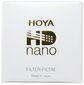 Poliarizuojantis filtras Hoya HD Nano, 52mm цена и информация | Filtrai objektyvams | pigu.lt