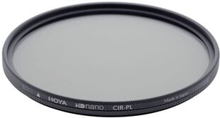 Hoya поляризационный фильтр HD Nano 62mm цена и информация | Фильтры для объективов | pigu.lt