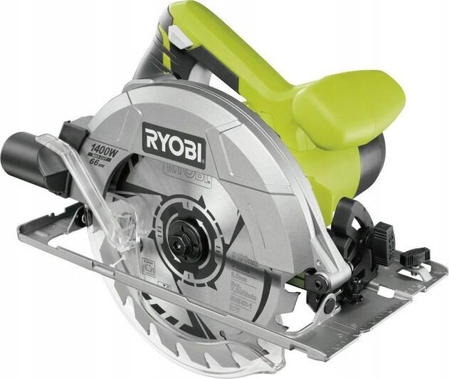 Diskinis pjūklas Ryobi 1400 W, RCS1400-G kaina ir informacija | Pjūklai, pjovimo staklės | pigu.lt