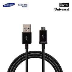 Samsung ECB-DU4EBE universalus mikro USB duomenų ir įkrovimo laidas 1,5 m juodas kaina ir informacija | Samsung ECB-DU4EBE universalus mikro USB duomenų ir įkrovimo laidas 1,5 m juodas | pigu.lt