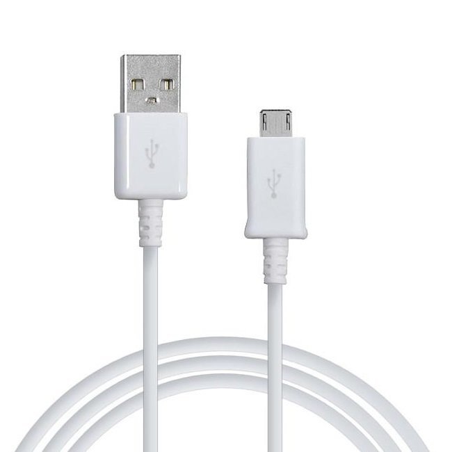 Samsung ECB-DU4EWE universalus įkrovimo laidas Micro USB 2.0, 1.5m, baltas цена и информация | Laidai telefonams | pigu.lt