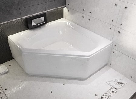 Kampinė vonia RIHO Austin 145x145 cm. цена и информация | Vonios | pigu.lt