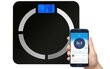 Weighing scale with bluetooth function Media tech MT5513 (black color) kaina ir informacija | Svarstyklės (buitinės) | pigu.lt