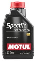 MOTUL Specific 508 00-509 00 0W20 1L (107385) цена и информация | Моторные масла | pigu.lt