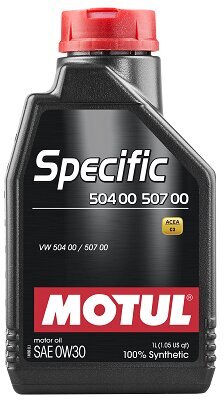 Motul Specific 504 00-507 00 0W30 variklinė alyva, 107049, 1 l kaina ir informacija | Variklinės alyvos | pigu.lt