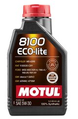 Автомобильное моторное масло MOTUL 8100 ECO-LITE 5W30 1L цена и информация | Моторные масла | pigu.lt