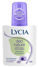 Распыляемый дезодорант с экстрактом эхинацеи Lycia Deo Nature, 75мл цена и информация | Дезодоранты | pigu.lt