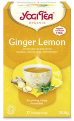 Чай YogiTea® Ginger Lemon, 30.6 г цена и информация | Чай | pigu.lt