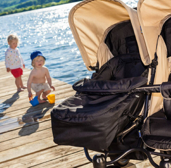 Vežimėlio lopšys/kojų uždangalas Hauck 2in1 Carrycot, charcoal цена и информация | Vežimėlių priedai | pigu.lt