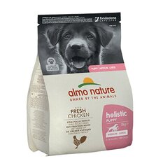 Almo Nature Holistic Puppy для щенков размера M / L, с курицей, 2 кг цена и информация |  Сухой корм для собак | pigu.lt